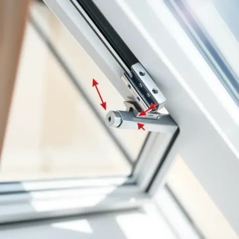 Demontaż skrzydła okna dachowego Roto