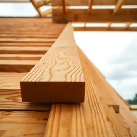 Deska na deskowanie dachu