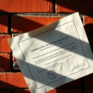 Dokument trwałego odłączenia źródła ciepła od przewodu kominowego wystawiony przez kominiarza