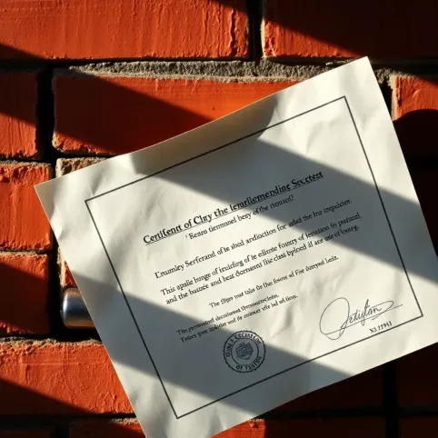 Dokument trwałego odłączenia źródła ciepła od przewodu kominowego wystawiony przez kominiarza