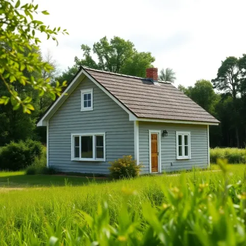 Dom parterowy dach dwuspadowy tani w budowie