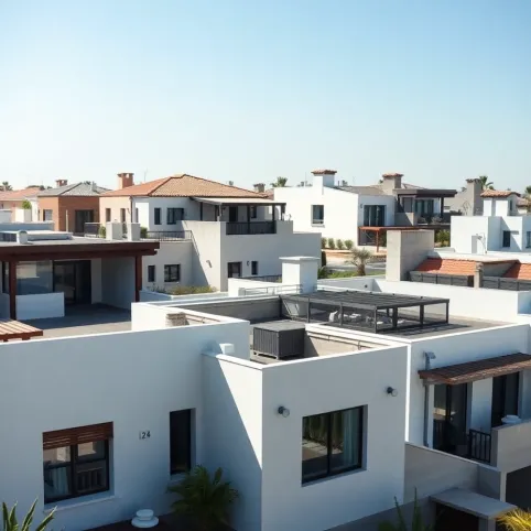 domy z płaskim dachem