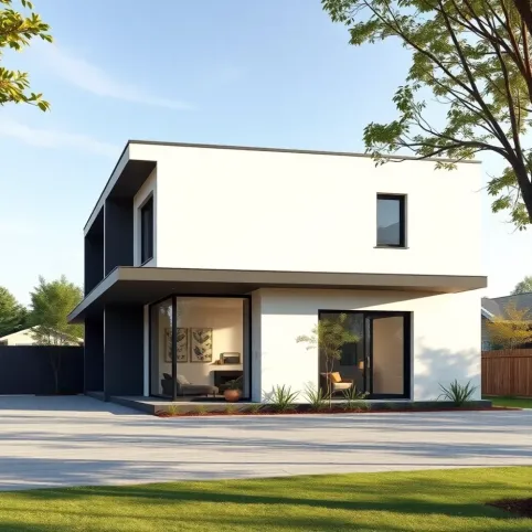 Domy z płaskim dachem projekty