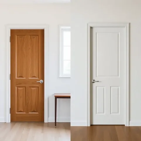 Drzwi okleina czy malowane