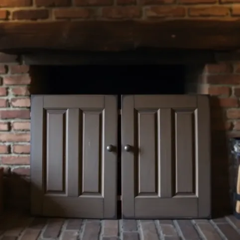 Drzwiczki do kominka używane