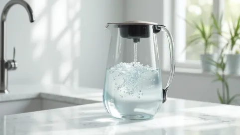 dzbanek filtrujący szklany