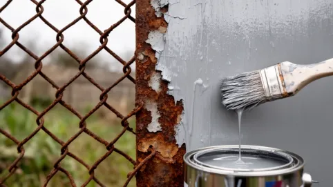 farba do malowania siatki ogrodzeniowej