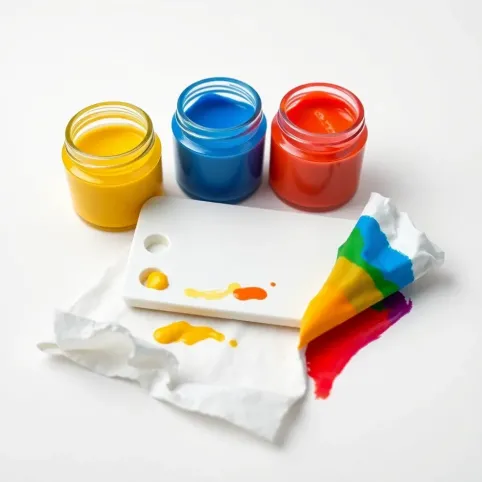Farby do malowania palcami dla rocznego dziecka