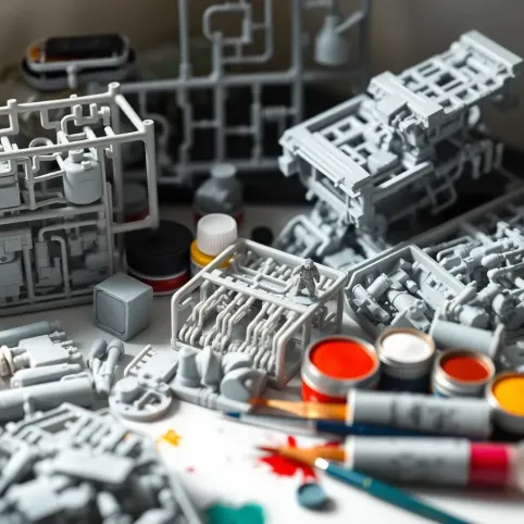 Figurki do sklejania i malowania