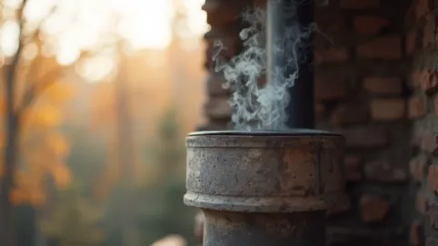 Filtr na komin do kominka na drewno