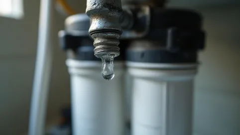 Filtr odwrócona osmoza nie leci woda