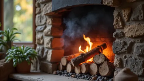 filtr spalin do kominka