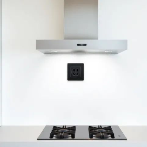 Gdzie gniazdko do okapu kominowego