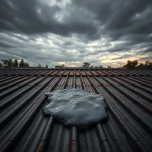 Guma w płynie na dach z blachy