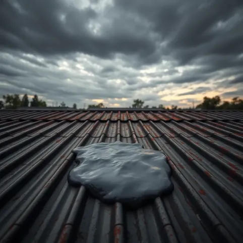 Guma w płynie na dach z blachy