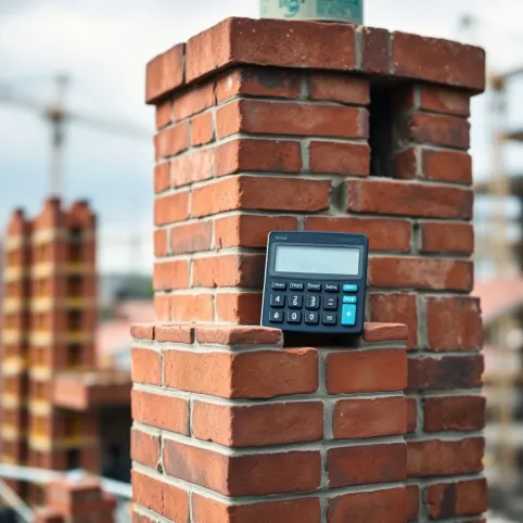 Ile cegieł na komin kalkulator