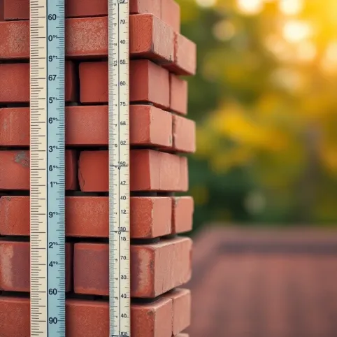 Ile cegieł na metr komina