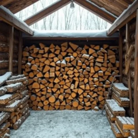Ile drewna do kominka na zimę