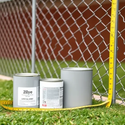 Ile farby na malowanie siatki ogrodzeniowej