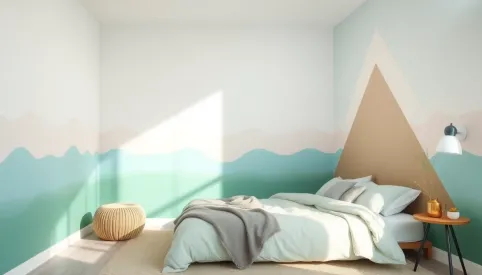 Jak ciekawie pomalować ściany w sypialni