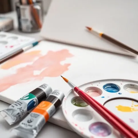 Jak malować akrylami