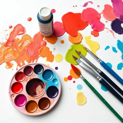 Jak malować akrylami na płótnie