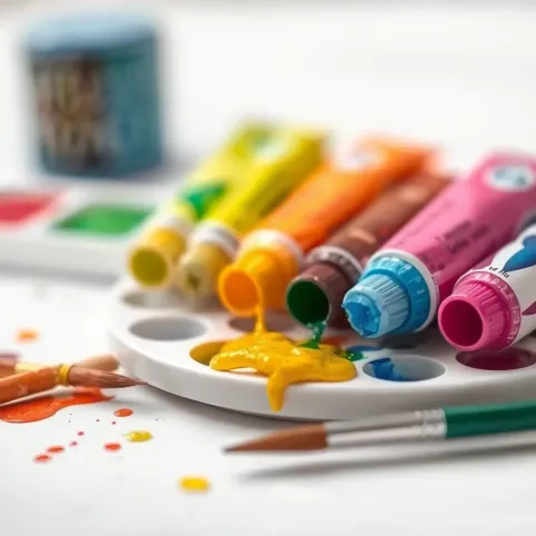 Jak malować akwarelami w tubkach