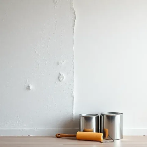 Jak malować nierówne ściany