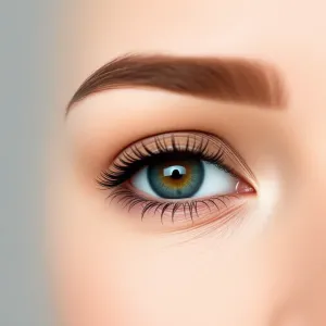 jak malować opadającą powiekę