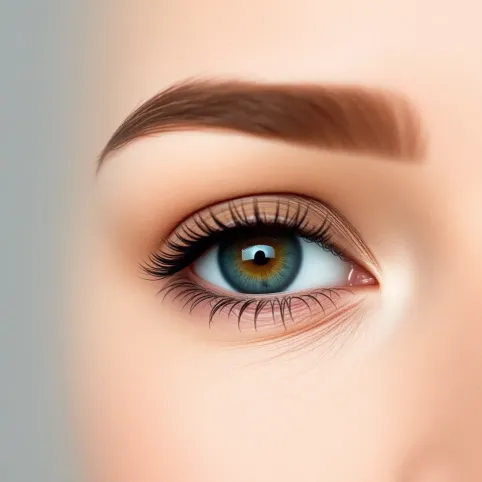 jak malować opadającą powiekę