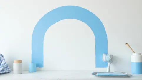 Jak namalować łuk na ścianie