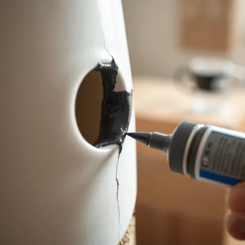 Jak naprawić pęknięty komin ceramiczny