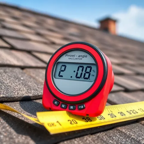 Jak obliczyć kąt dachu kalkulator