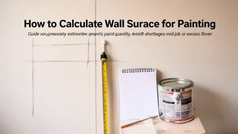 Jak obliczyć powierzchnię ścian do malowania