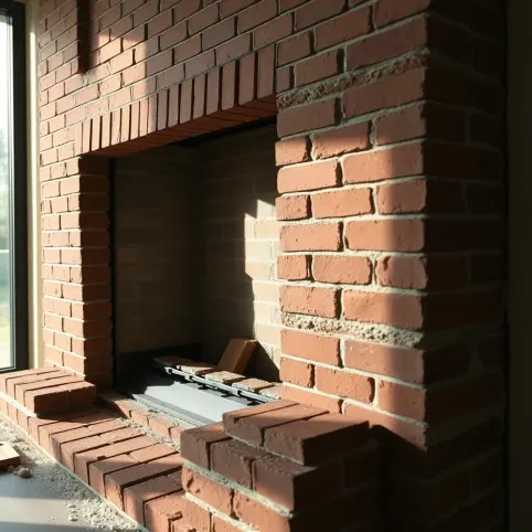 Jak obudować kominek cegłą