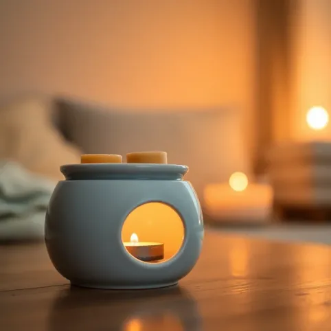 Jak palić wosk w kominku