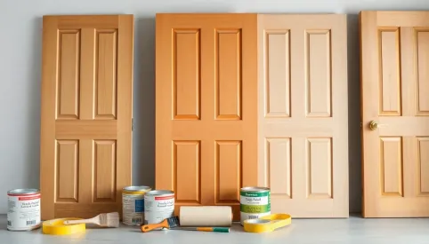 jak pomalować drzwi