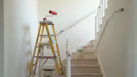Jak pomalować klatkę schodową bez rusztowania