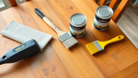 Jak pomalować lakierowane meble