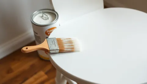 jak pomalować meble na biało