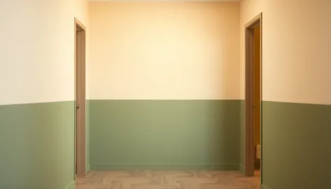 Jak pomalować przedpokój na dwa kolory