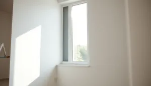 Jak pomalować ścianę przy oknie