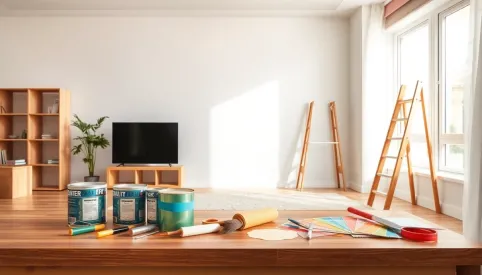 Jak pomalować ściany w salonie