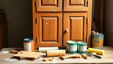 Jak pomalować starą szafkę