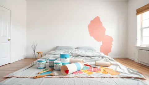 jak pomalować sypialnię