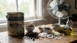 jak pozbyć się zapachu farby olejnej