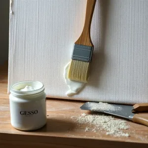 Jak przygotować płótno do malowania farbami olejnymi