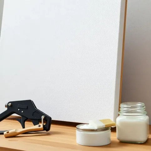 Jak przygotować płótno do malowania obrazu