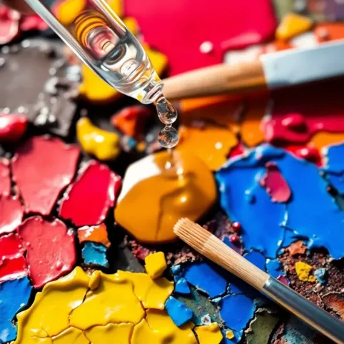 Jak rozpuścić zaschniętą farbę do malowania