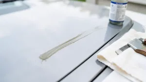 jak usunąć farbę olejną z lakieru samochodowego